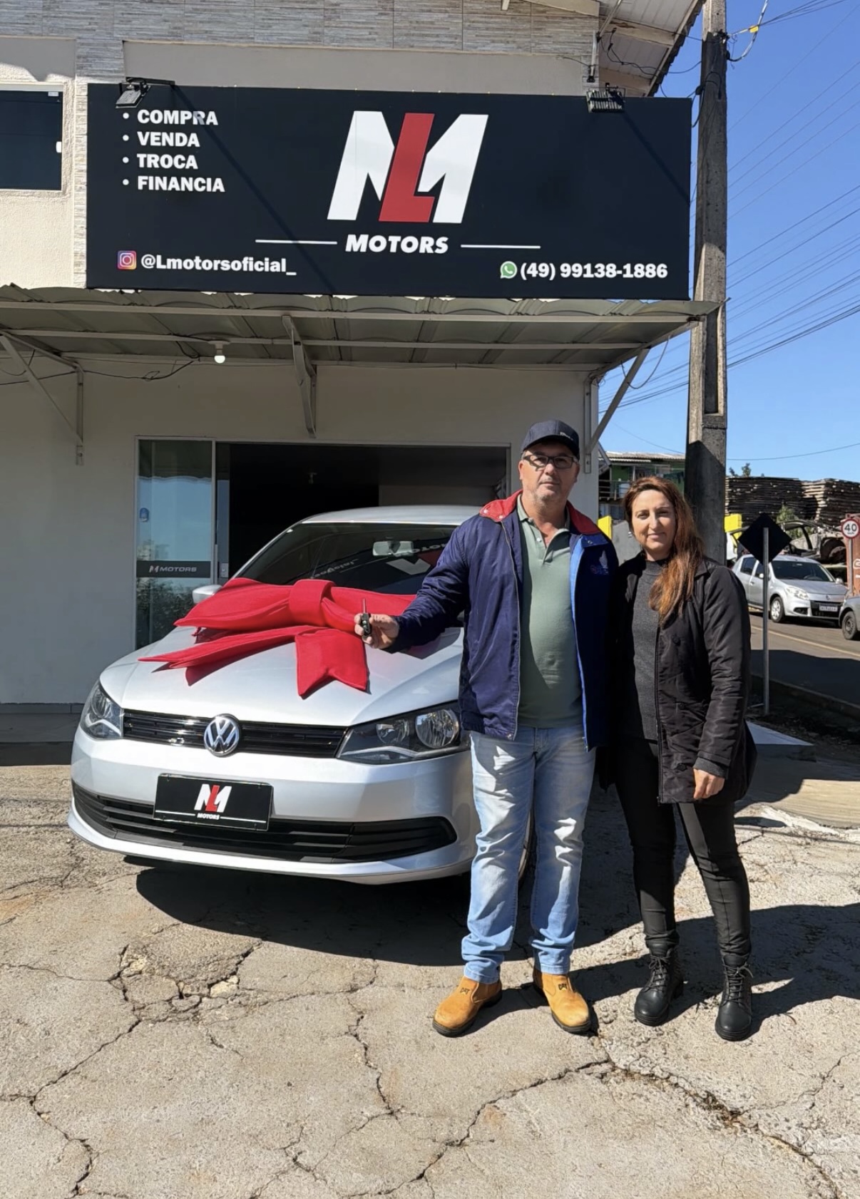 Entrega de VW Voyage na LM Motors